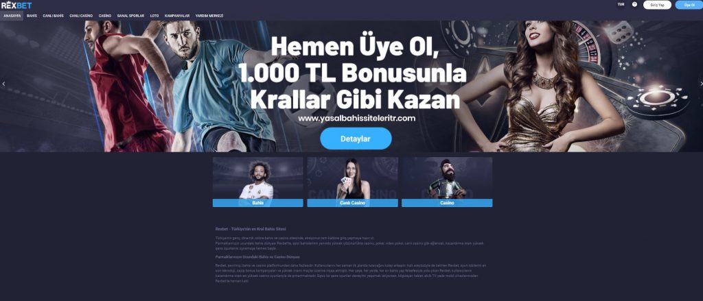 Rexbet – Rexbet Kayıt – Rexbet Giriş